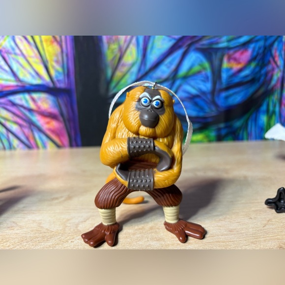 Kung Fu Panda Christmas ornament; Set Of 3, Master Monkey, Master Crane, Tigress - Picture 7 of 9